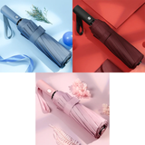 21" Auto open/close foldable umbrella with Black UV