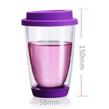 350ml Shaw Double Wall Glass Mug