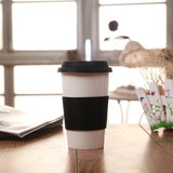 400ml Ceramic Tumbler with Sleeve