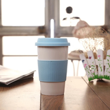 400ml Ceramic Tumbler with Sleeve