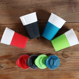 400ml Ceramic Tumbler with Sleeve and Cover
