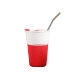 400ml Ceramic Tumbler with Sleeve and Cover