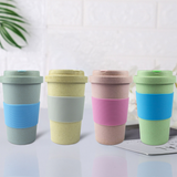 400ml Wheat Tumbler with Sleeve