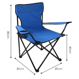 Foldable Beach Chair with Arm Rest
