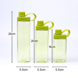 Di Le Bell Transparent Plastic Water Bottle