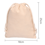 18 x 25cm Cotton Drawstring Pouch