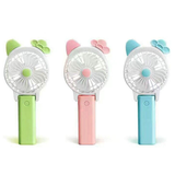 Mini Rabbit Folding USB Charging Fan