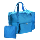Foldable Travel Bag with Trolley Handle Slot
