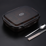 4 Compartment Stainless Steel Lunch box