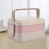 3pcs Wheat Lunch Box