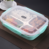 4 Compartment Stainless Steel Lunch box