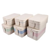 3pcs Wheat Lunch Box