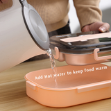 4 Compartment Stainless Steel Lunch Box