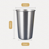 Stainless Steel Mug with Silicone Sleeve and Cover