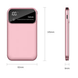 Power Bank with Build In Cable Dimensions
