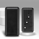 Black Power Bank with Multi Cables