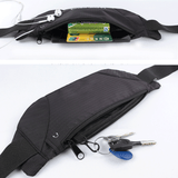 Water Resistant Slim Waist Pouch with Padded Cushion