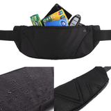 Water Resistant Slim Waist Pouch with Padded Cushion