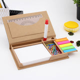 Desktop Kraft Paper Stationery Set
