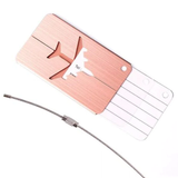 Aluminum Luggage Tag