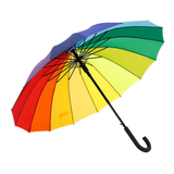 16" Panel Umbrella with J Handle