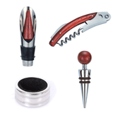 Red Wood 4 pcs Wine Set