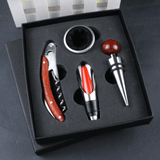 Red Wood 4 pcs Wine Set