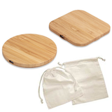 Wooden Wireless Charger Pouch