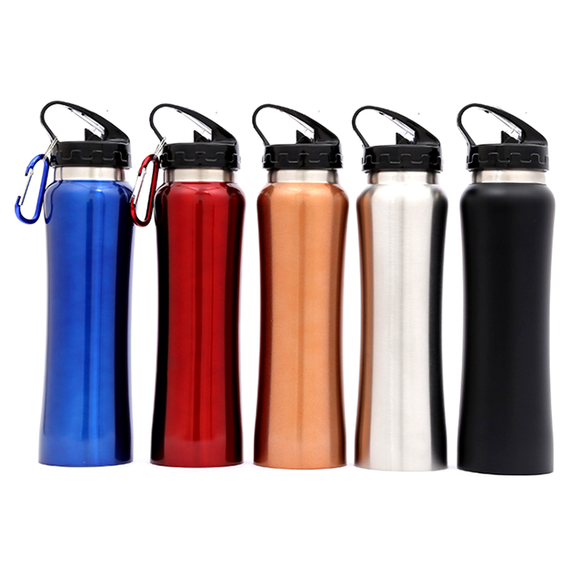 500ml Stainless Steel Bottle with Carabiner