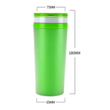 500ml PP Tumbler with Vitamin Compartment