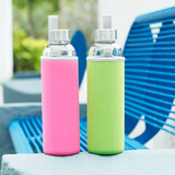 550ml Glass Bottle with Pouch