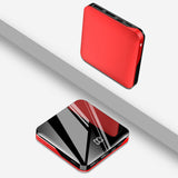 Red Square Mini Power Bank