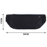 Water Resistant Slim Waist Pouch with Padded Cushion