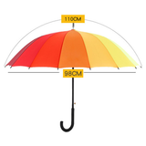 16" Panel Umbrella with J Handle