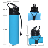 600ML PP Foldable Water Bottle